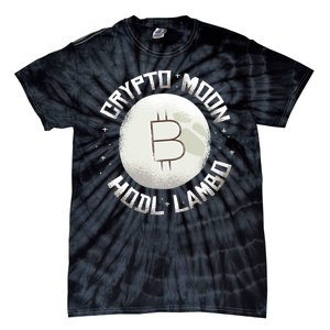 Bitcoin to the Moon Hodl Lambo Crypto Currency Tie-Dye T-Shirt