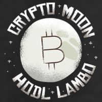Bitcoin to the Moon Hodl Lambo Crypto Currency Golf Towel