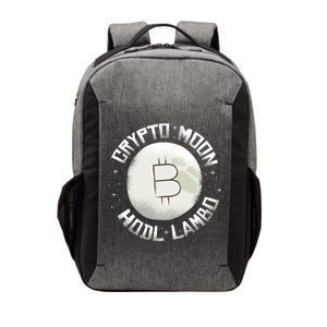 Bitcoin to the Moon Hodl Lambo Crypto Currency Vector Backpack