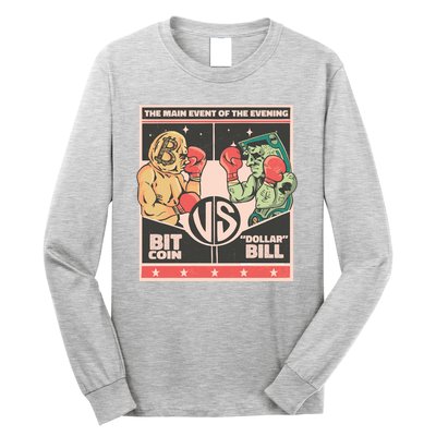 Bitcoin Vs Dollar Long Sleeve Shirt