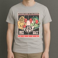 Bitcoin Vs Dollar T-Shirt