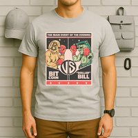 Bitcoin Vs Dollar T-Shirt