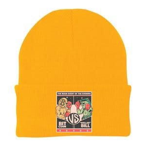 Bitcoin Vs Dollar Knit Cap Winter Beanie