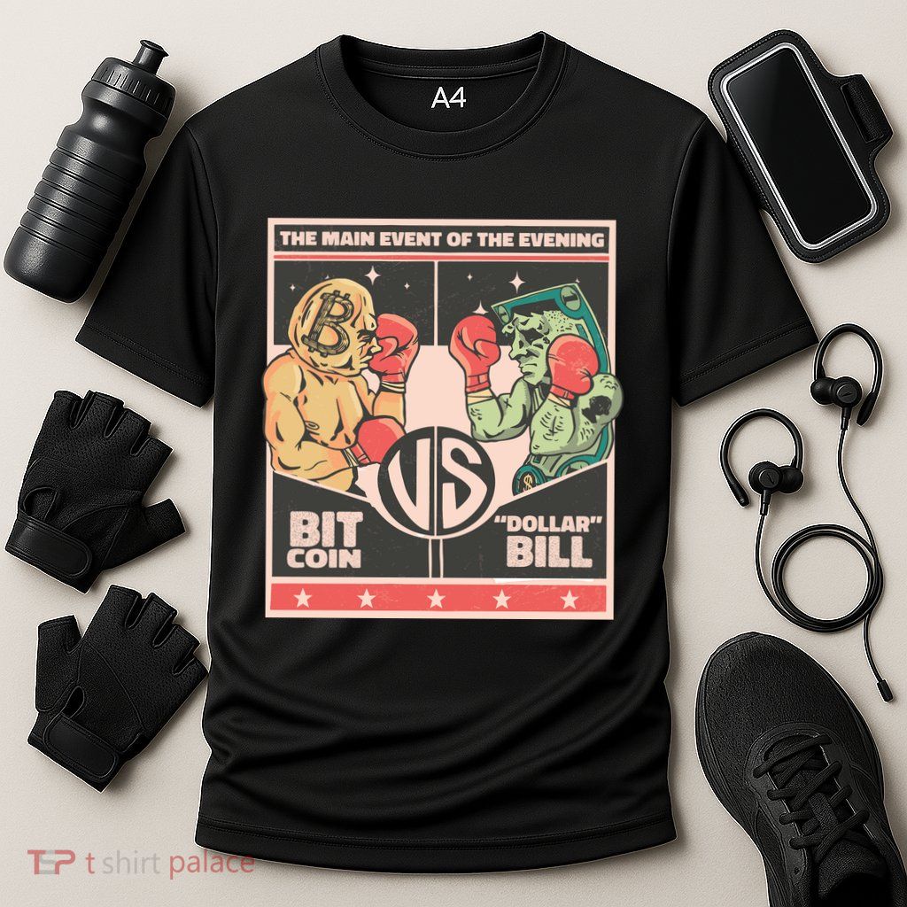 Bitcoin Vs Dollar Performance Shirt