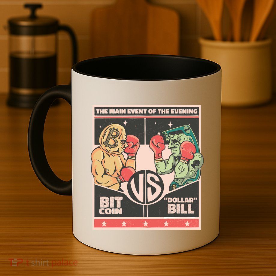 Bitcoin Vs Dollar Mug
