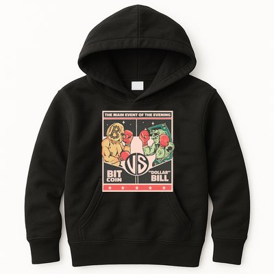 Bitcoin Vs Dollar Kids Hoodie