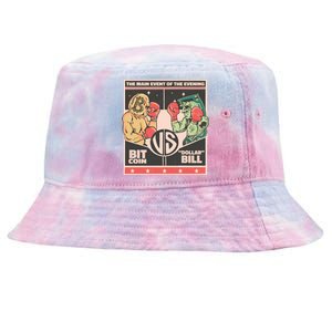 Bitcoin Vs Dollar Tie-Dyed Bucket Hat