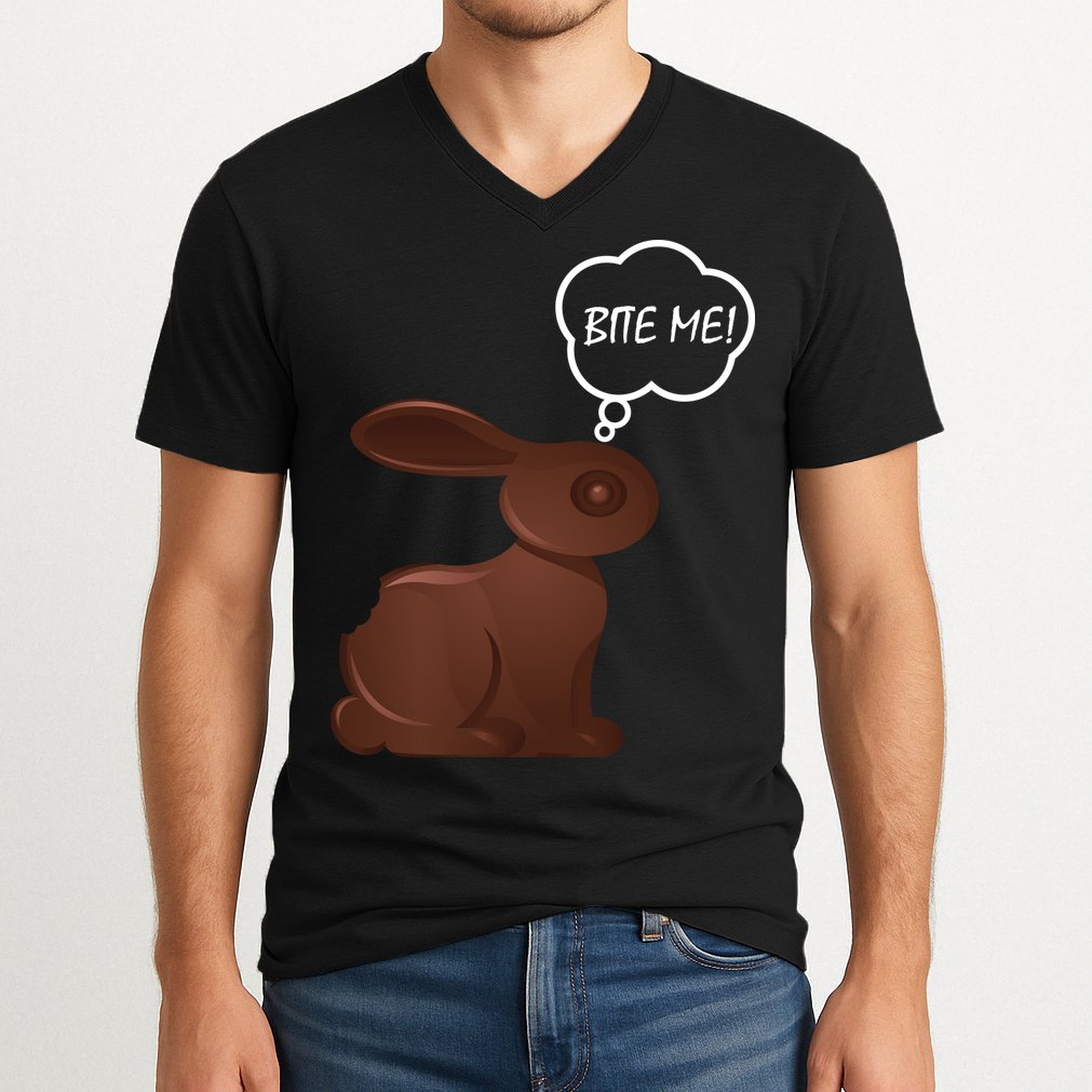 Bite Me! V-Neck T-Shirt