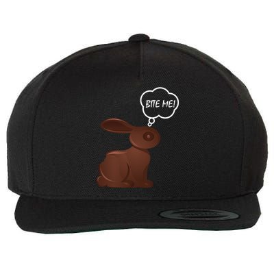 Bite Me! Wool Snapback Cap