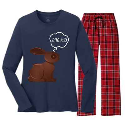 Bite Me! Women's Long Sleeve Flannel Pajama Set 