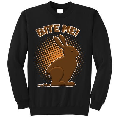 Bite Me! Chocolate Easter Bunny Sweatshirt
