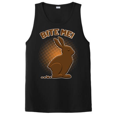 Bite Me! Chocolate Easter Bunny PosiCharge Competitor Tank