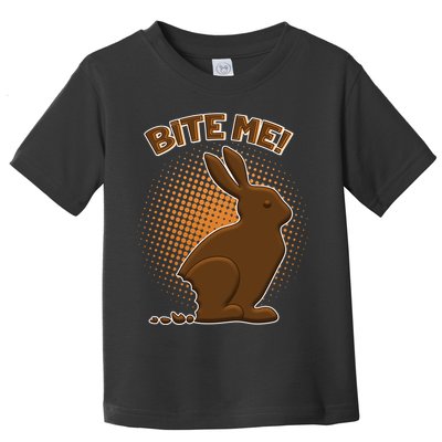 Bite Me! Chocolate Easter Bunny Toddler T-Shirt