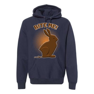 Bite Me! Chocolate Easter Bunny Premium Hoodie