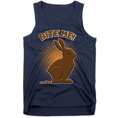 Bite Me! Chocolate Easter Bunny Tank Top