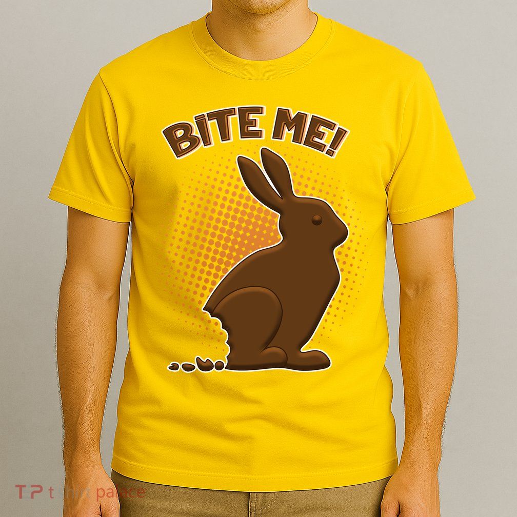 Bite Me! Chocolate Easter Bunny T-Shirt