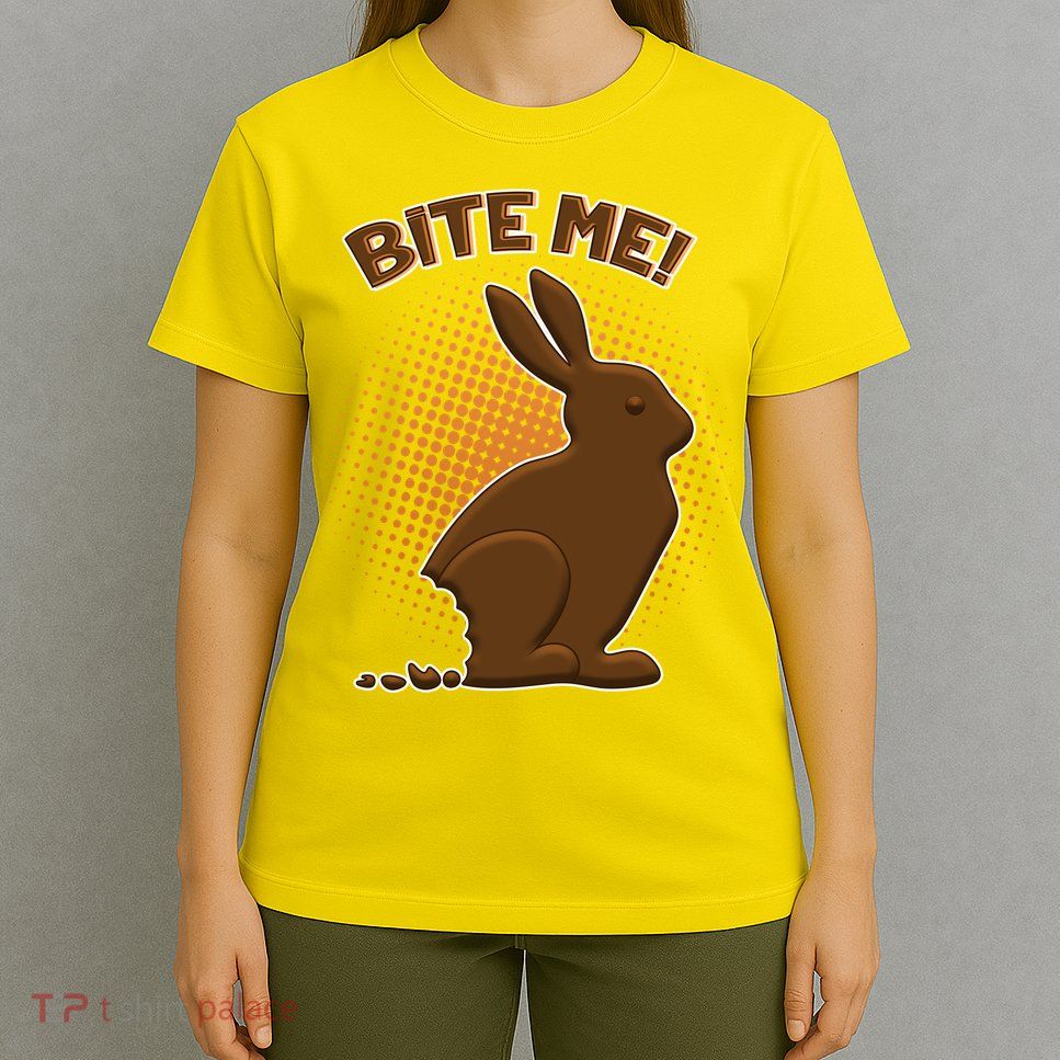 Bite Me! Chocolate Easter Bunny T-Shirt