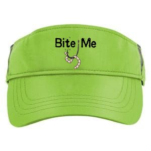 Bite Me Fish Hook Adult Drive Performance Visor