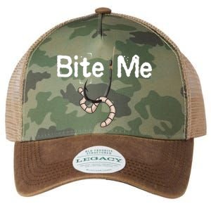 Bite Me Fish Hook Legacy Tie Dye Trucker Hat