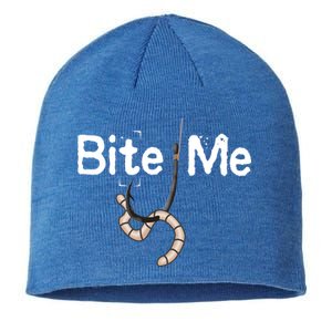 Bite Me Fish Hook Sustainable Beanie