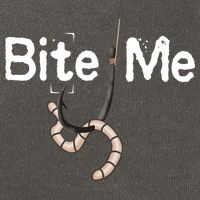 Bite Me Fish Hook Cotton Canvas Backpack