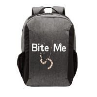 Bite Me Fish Hook Vector Backpack