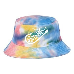 Bite Me Fish Hook Funny Fishing Tie Dye Newport Bucket Hat