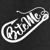 Bite Me Fish Hook Funny Fishing Adult Drive Performance Visor