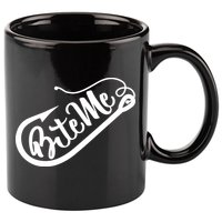 Bite Me Fish Hook Funny Fishing 11oz C Handle Ceramic Mug