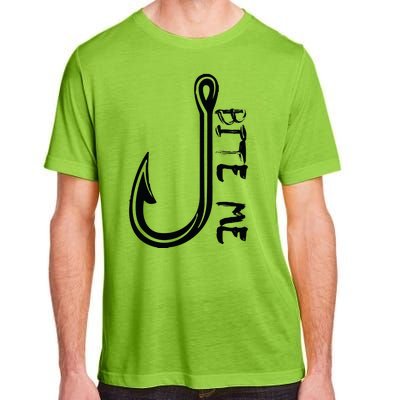 Bite Me Fishing Hook Adult ChromaSoft Performance T-Shirt