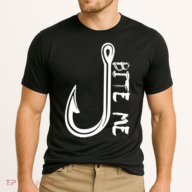 Bite Me Fishing Hook Performance Shirt