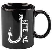 Bite Me Fishing Hook 11oz C Handle Ceramic Mug