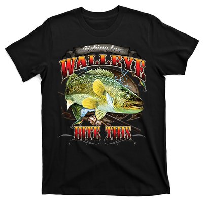 Bite This Walleye Fishing T-Shirt