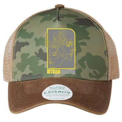 Bitsian Forever We Stand For Nature Legacy Tie Dye Trucker Hat