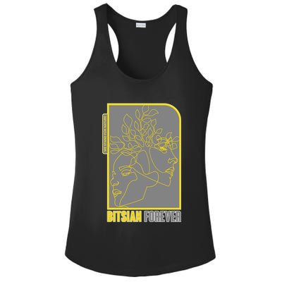 Bitsian Forever We Stand For Nature Ladies PosiCharge Competitor Racerback Tank