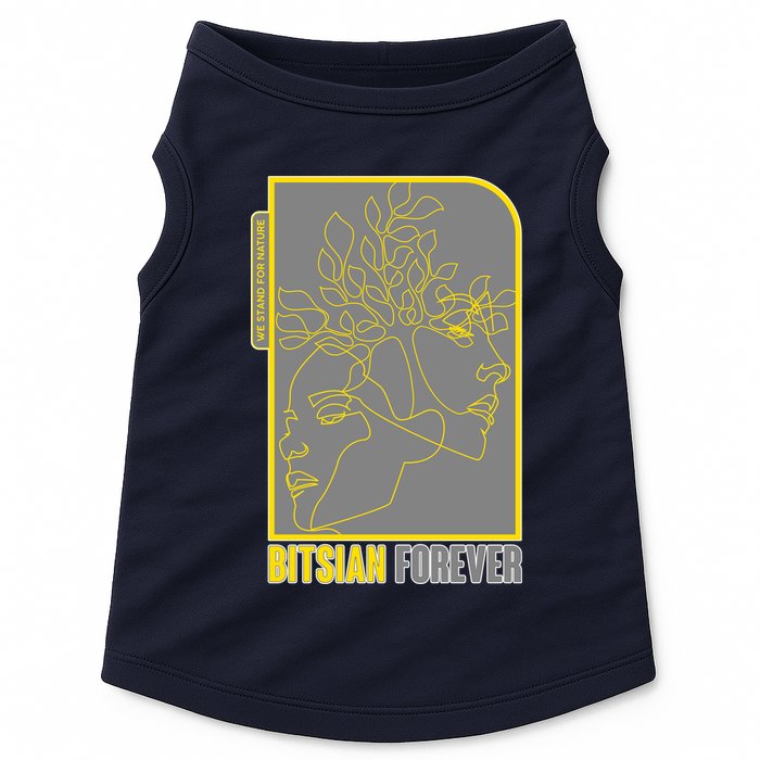 Bitsian Forever We Stand For Nature Doggie Tank