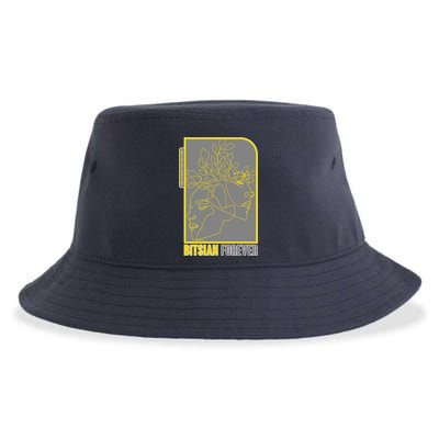 Bitsian Forever We Stand For Nature Sustainable Bucket Hat