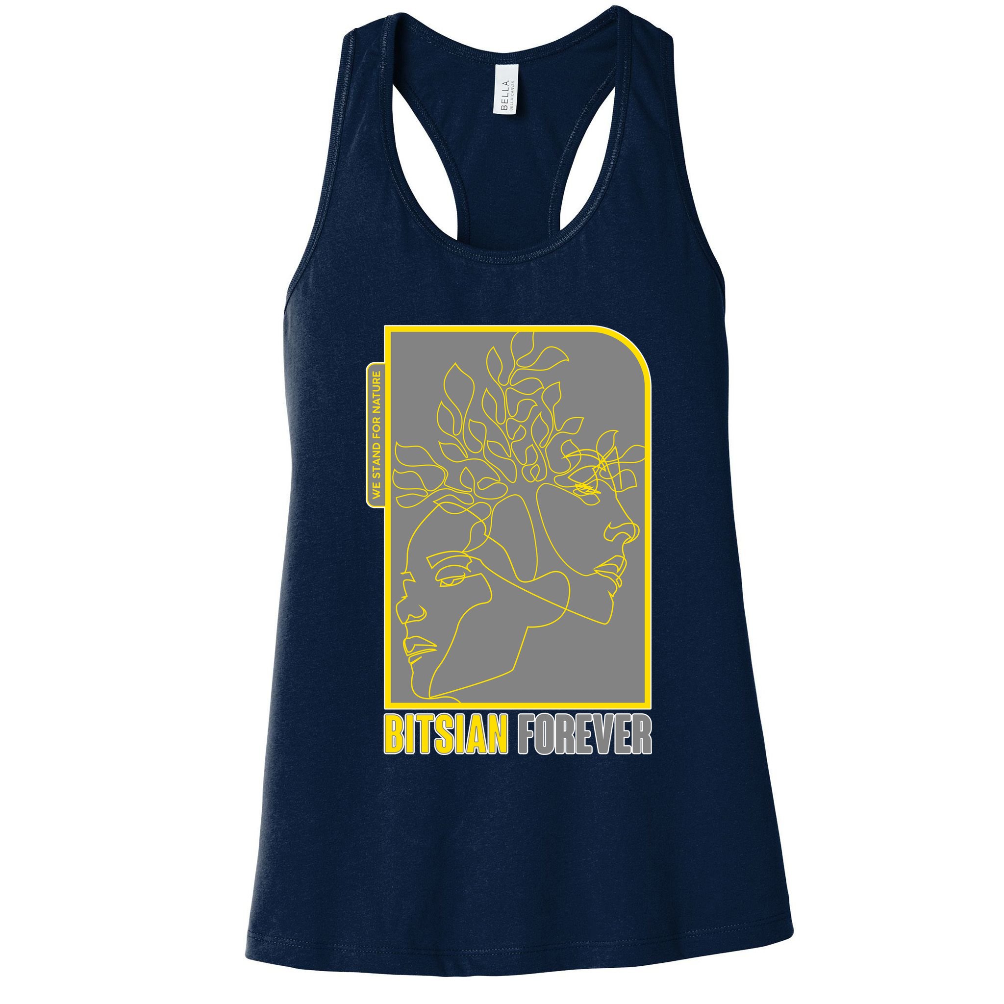 Bitsian Forever We Stand For Nature Womens Tank Top