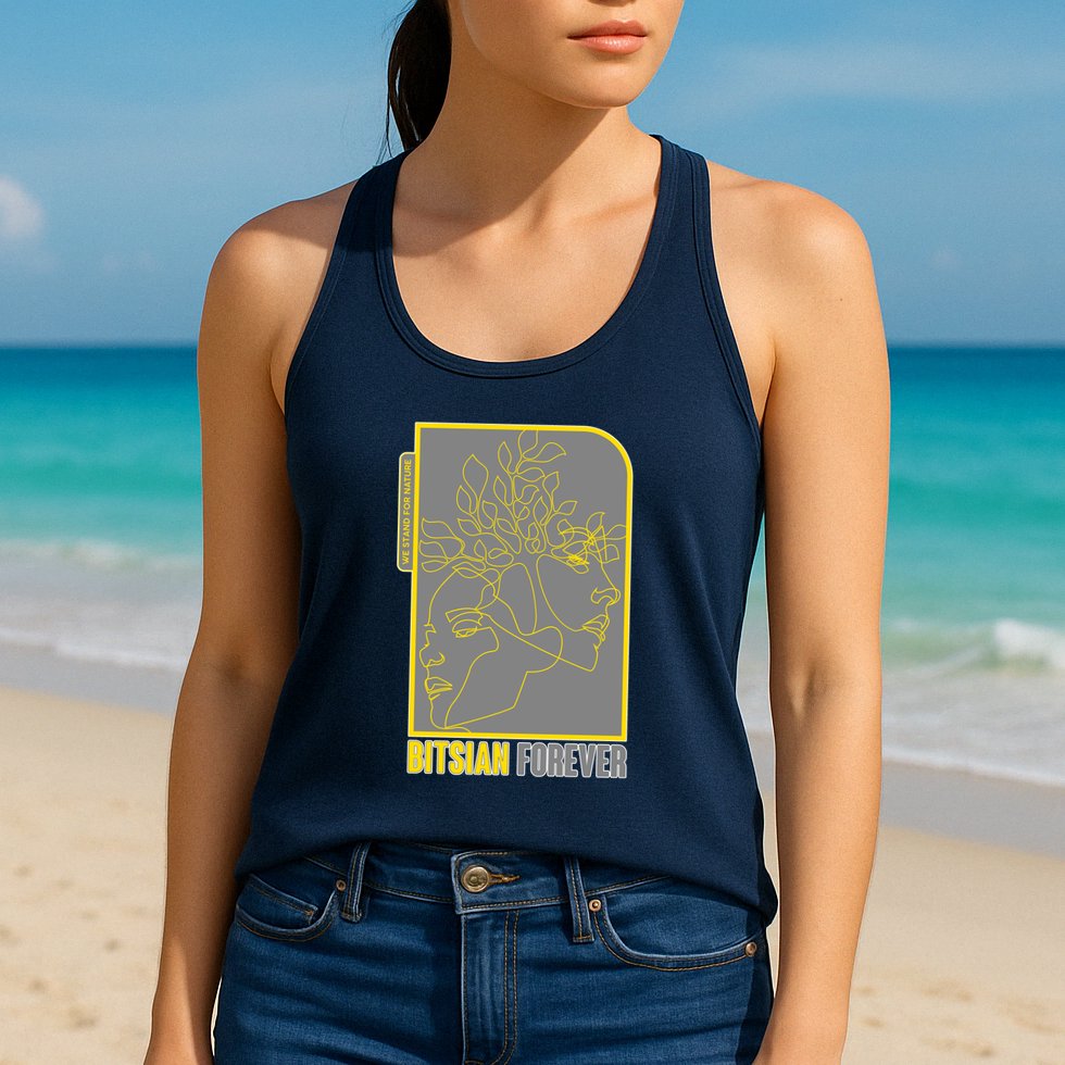 Bitsian Forever We Stand For Nature Womens Tank Top