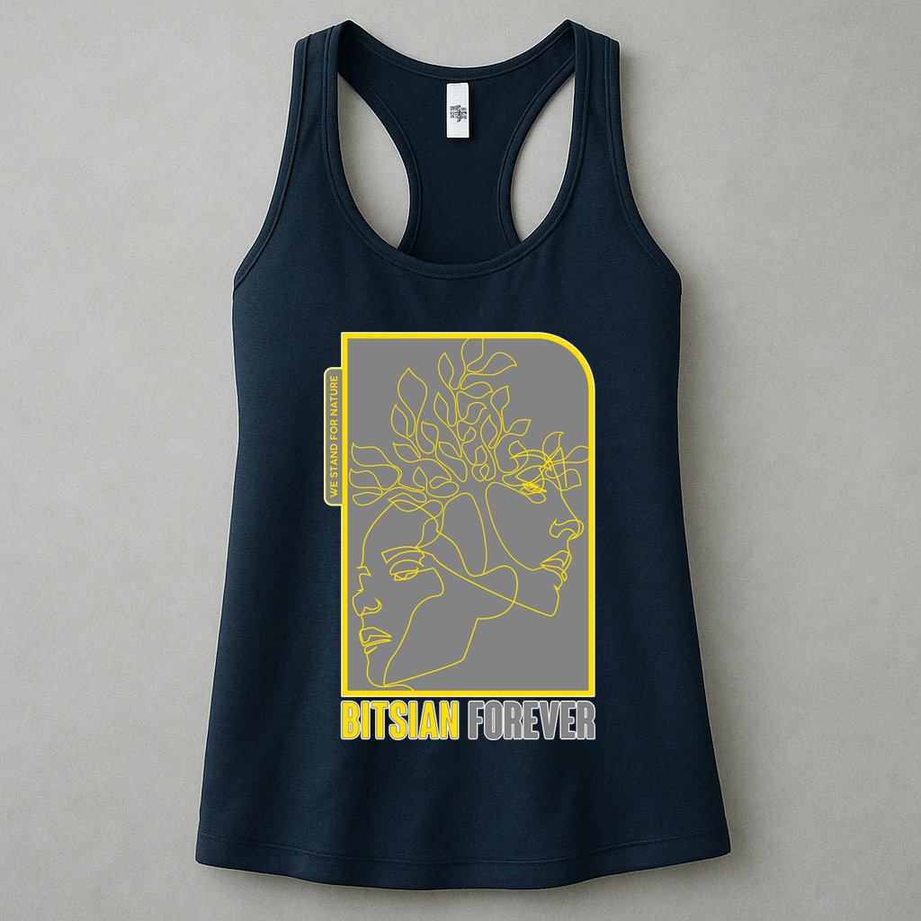 Bitsian Forever We Stand For Nature Womens Tank Top