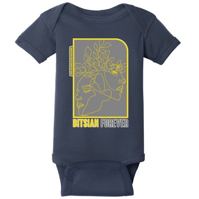 Bitsian Forever We Stand For Nature Baby Bodysuit
