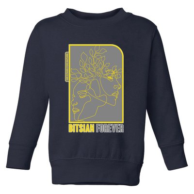 Bitsian Forever We Stand For Nature Toddler Sweatshirt