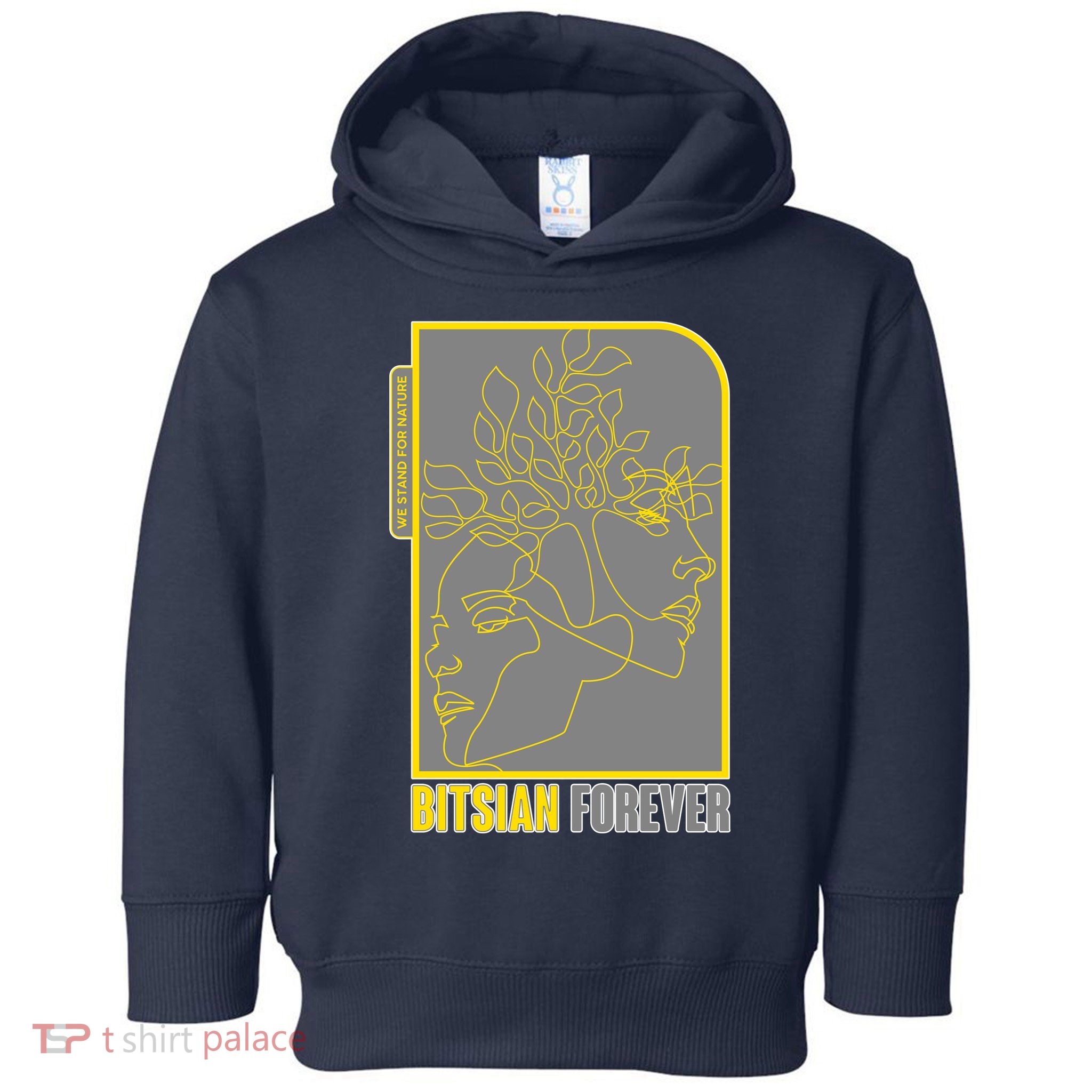 Bitsian Forever We Stand For Nature Toddler Hoodie