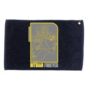 Bitsian Forever We Stand For Nature Grommeted Golf Towel