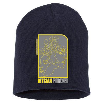 Bitsian Forever We Stand For Nature Short Acrylic Beanie