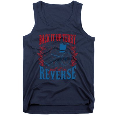 Back It Up Terry Put It In Reverse Firework 4th Of July Tank Top