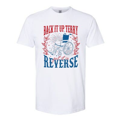 Back It Up Terry Put It In Reverse Firework 4th Of July Softstyle® CVC T-Shirt