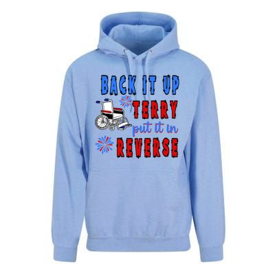 Back It Up Terry Put It In Reverse Gift Unisex Surf Hoodie