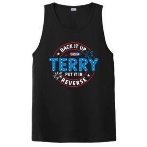 Back It Up Terry Put It In Reverse Funny 4th Of July PosiCharge Competitor Tank