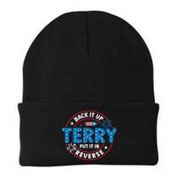 Back It Up Terry Put It In Reverse Funny 4th Of July Beanie